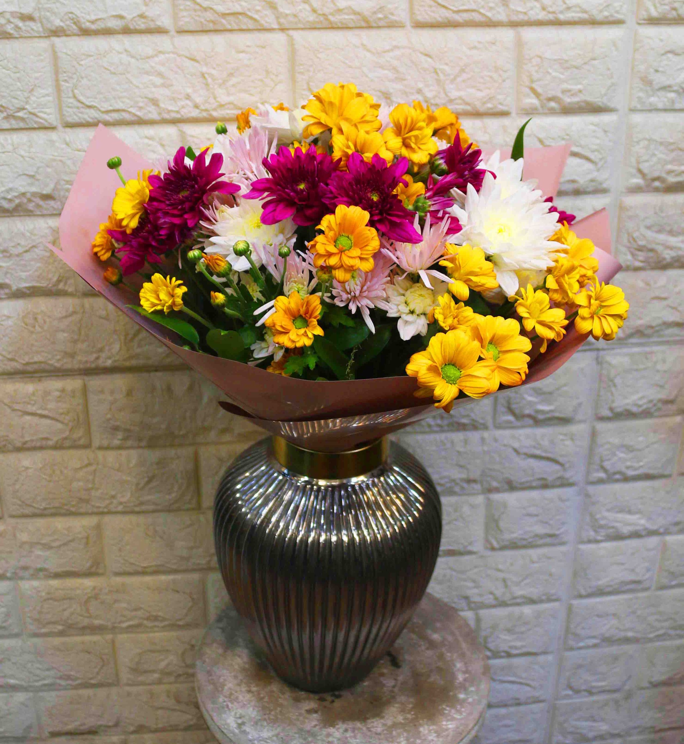 دسته گل طبیعی مینا